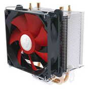 XILENCECoolerM302,Socket1156/775&AM3/AM2+,upto95W,92х92х25mm,2200rpm,37.2CFM,3pin,2heatpipes