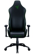 RazerGamingChairIskurBlack/GreenXL,Class4gaslift,Armrest4D,5-starmetalpowdercoated,Tiltingseatwithlockingpossibility,RecommendedSize:(180–208cm),<180kg,Black/Green