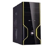 MagnumF8216YL,Black/Yellow,12cmfan,450Wt,2USB,HDAudio,4xIDE,2xSATA,1FxDD