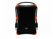 2.5"SATAHDDExternalCase(USB3.0)SiliconPower"ArmorA30",Black-Oragne,ВскрытаяУпаковка