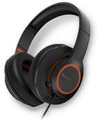 STEELSERIESSiberia150/GamingHeadsetwithHigh-qualityMicrophone,NaturalSound,40mmneodymiumdrivers,16.8Mcolorsofillumination,Over-earDesign,Lightweight,Compatibility(PC/Mac/PS4),Cablelenght1.5m,USB,Black