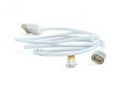 Cable8-pin1m-CC-USB2-AMLMM-1M,MagneticUSB2.0to8-pinmaleconnectorcable,silver,1m