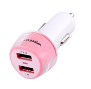 "NillkinAutoadapter,3.4A,JellyInput:DC12-24VOutput1:DC5V2.4AOutput2:DC5V1AApplicableforallsmartphonesandtablets."