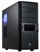 ThermaltakeV3VL84521W2EBlackEdition,MiddleTowerATX,450WPFC,1-cooler,Audio&2xUSB2.0,TransparentSidePanel,Black