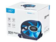 ACDeepcoolS1155,S1156,1150"EWDC-THETA16PWM"(18-26dBA,2400RPM,44.25CFMAirflow,Fan92mm,CU)