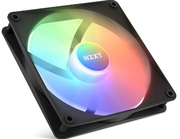 PCCaseFanNZXTF120RGBCore,120x120x26mm,8LEDs,33.8dB,78.86CFM,500-1800RPM,FDB,4Pin,Black