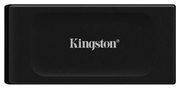 2.0TBKingstonPortableSSDXS1000Black,USB-C3.2(69.5x32.6x13.5mm,28.7g,R/W:1050/1000MB/s)