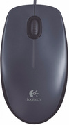 МышьLogitechM100Optical,Gray,USB