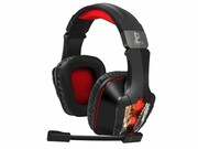 GamingHeadsetQumoProtector,30&40mmdrivers,20-20000Hz,120db,362g.,RGB,3.5mm+USB