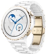 HUAWEIWATCHGT3ProElite43mm,GoldwithWhiteCeramicStrap