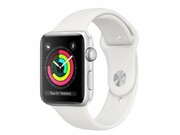 AppleWatch338mm/SilverAluminiumCaseWithWhiteSportBand,MTEY2GPSSilver