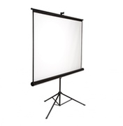 SoparTripodScreen"Junior"125x125cm,80",format:1:1,4Kg,FrontwhiteLenticular/RearBlack,Viewingangle150°