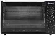 ЭлектрическаяпечьSaturnST-EC3404,1500W,34L.timer,thermostatmax320°С,black