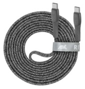 Type-CtoType-CCableRivacasePS6105GR21,nylonbraided,2.1M,Gray