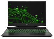 НоутбукHPPavilionGaming15ShadowBlackwithAcidgreenpattern