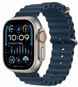 AppleWatchUltra2GPS+Cellular49mmTitaniumCasewithBlueOceanBand,MREG3