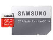 256GBSamsungEVOPlusMB-MC256GA/RUmicroSDXC(Class10UHS-I)withAdapter,Read:upto100MB/s,Write:upto90MB/s(carddememorie/картапамяти)