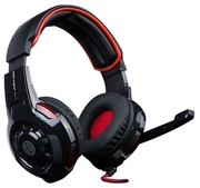 MARVO"IceDragonASH-521",GamingHeadset,Microphone,40mmdriverunit,Volumecontrol,Adjustableheadband,3.5mmjack,Braidedcable,2.7m,Black-Red