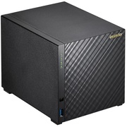 4-bayNASServerASUSTOR"AS3204Tv2",IntelCeleronN3150(Quad-Core)1.6-2.24GHz,2GBDDR3L,2.5"/3.5"SATAIIIx4,USB3.1x3,GigabitLANx2,HDMIx1,WOL,AES-NIencryption,IRReceiver,Toolless,Surveillance:<25(4Free)