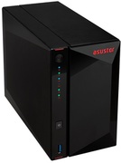 2-bayNASServerASUSTOR"AS5202T",IntelCeleronJ4005(Dual-Core)2.0-2.7GHz,2GBSO-DDR4(Max.8GB),2.5"/3.5"SATAorSSDx2(HotSwap),USB3.2Gen1x3,2.5GbELANx2,HDMI2.0a,WOW,WOL,AES-NI,Hard.transcoding,IR,Surveillance:<36(4Free)