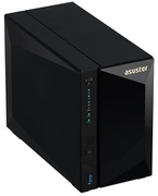 2-bayNASServerASUSTOR"AS4002T",MarvellArmada-7020(Dual-Core)1.6GHz,2GBDDR4,2.5"/3.5"SATAorSSDx2(Hot-Swap),USB3.1Gen1x2,10GbELANx1,GigabitLANx2,Screwless/Toolfreeinstallation,WOL,AES-NI,HT,Surveillance:<16(4Free)