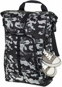 Hama101818"Roll-Top"NotebookBackpack,upto40cm(15.6"),grey