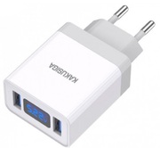 KAKUWallChargerDualPortKSC-756Bangneng,White