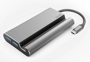 Hama1357647-in-1USB-CDockingStationfor3xUSB-A3.1,HDMIв„ў,VGA,LAN,USB-C(PD)
