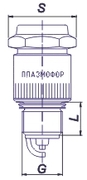 PLAZMOFOR(АУ17ДВРМ-T)Свечазажигания3-хэлектродная(16клап.инж.)