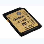Kingston64GBSDXCClass10UHS-I,300x,Upto:45MB/s