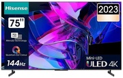 75"LEDSMARTTVHisense75U7KQ,MiniLED3840x2160,VIDAAOS,Gray