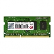 2GBDDR31333MHzSODIMM204pinTranscendPC10600,CL9,1.35VLowVoltage(DDR3L)