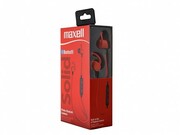 MAXELL"Solid"Red,BluetoothEarphoneswithin-lineMicrophoneandPlaybackcontrol,Handsfreecallingfeatures,3setsofeartips,upto7hoursmusic,comfortableandsecurefitearhooks,flatcable,microUSBchargingcable