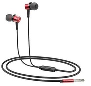 BorofoneBM52red(728913)Reveringwiredearphoneswithmicrophone,Speakerouterdiameter9MM,cablelength1.2m,Microphone