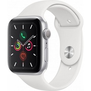 AppleWatch544mm/SilverAluminiumCaseWithWhiteSportBand,MWVD2GPSSilver