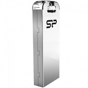 32GBUSB3.0FlashDriveSiliconPower"JewelJ10",Silver,MetalCase,Capless(R/W:80/20MB/s)