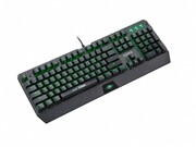 MARVOKG922Green,MechanicalGamingLightingKeyboard,MaroKeySwich,104keys,Greenlightings,Braidedcable,USB,USlayout,Black