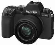 FujifilmX-S10+XC15-45mm,26.1Mpix,23.5mmx15.6mm(APS-C)X-TransCMOS4;ISO51200;IBIS(SensorShift);UHD4K/30fps8-10bitVideo;425-pointhybridAFSystem;X-ProcessorPro4Engine;RAW+JPEG;WI-FI&BluetoothVer.4.2;3,69EVF;3,0LCD1040