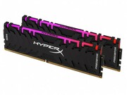 16GB(Kitof2*8GB)DDR4-2933KingstonHyperX®PredatorDDR4RGB(DualChannelKit),PC23400,CL15,1.35V,BLACKheatspreader,DynamicRGBeffectsfeaturingHyperXInfraredSynctechnology,IntelXMPReady