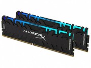 16GB(Kitof2*8GB)DDR4-2933KingstonHyperX®PredatorDDR4RGB(DualChannelKit),PC23400,CL15,1.35V,BLACKheatspreader,DynamicRGBeffectsfeaturingHyperXInfraredSynctechnology,IntelXMPReady