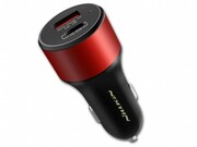 CarChargerNillkin,Celerity,QuickCharge3.0,USB+TypeC,63W,Red