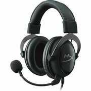 НаушникиHyperXCloudII,53mmdriver,60Ohm,15-25000hz,98db,320g.,3.5mm/USB,GunMetal