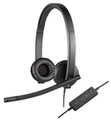 LogitechUSBStereoHeadsetH570e,BusinessHeadset:31.5Hz-20kHz,Microphone:100Hz-18kHz,In-lineaudiocontrols,USB