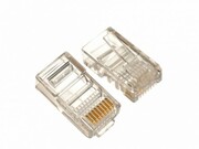 RJ45ModularPlugLC-8P8C-001/100,Modularplug8P8CforsolidLANcable,30u"goldplated,100pcs/bag