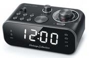 MUSEM-18CRB,TunerFM,Clocks,Black
