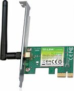 WirelessLANAdapterTP-LINKTL-WN781ND,150MbpsWirelessLiteNPCIExpressAtheros,1T1R,2.4GHz,802.11n/g/b,1detachableantenna