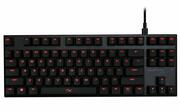 "GamingKeyboardHyperXAlloyFPSPro,Mechanical,Compact,Steelframe,Backlit,MXRed,USB,GameMode,100-percentAnti-GhostingandN-keyrolloverfunctions,Portabledesignwithdetachablecable,HyperXredbacklitkeyswithdynamiclightingeffect