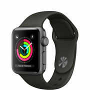 AppleWatch38mmSeries3GPS(MR352)/SPACEGRAYALUMINIUM+GraySportBand