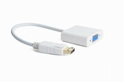 "AdapterDPminiMtoVGAF,Cablexpert""A-mDPM-VGAF-02-W"",miniDisplayportmaletoVGAfem,WHITE-https://gembird.nl/item.aspx?id=9917"