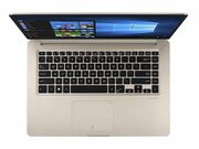 15.6"ASUSVivoBookS15S510UFGold,IntelCorei5-8250U1.6GHz-3.4GHz/8GBDDR4/SSD256GBM.2/GeForceMX1302GB/WiFi802.11ac/BT/1xUSB3.1TypeC/1xUSB3.0/2xUSB2.0/HDMI/HDWebCam/SB/CR/15.6"FullHD(1920x1080)Non-glare/FP/EndlessOS